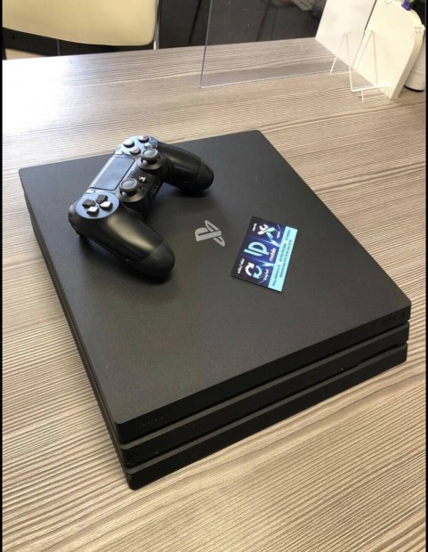 Playstation 4 Pro, jszer, 1TB, 1 kontroller, Garancia