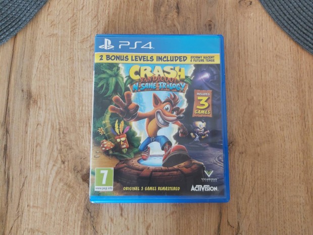 Playstation 4 Ps4 Crash Bandicoot  N Sane Trilogy