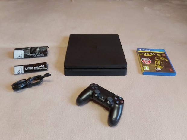 Playstation 4 Ps4 Slim 1TB Tartozkaival + Valentino Rossi Jtklemez