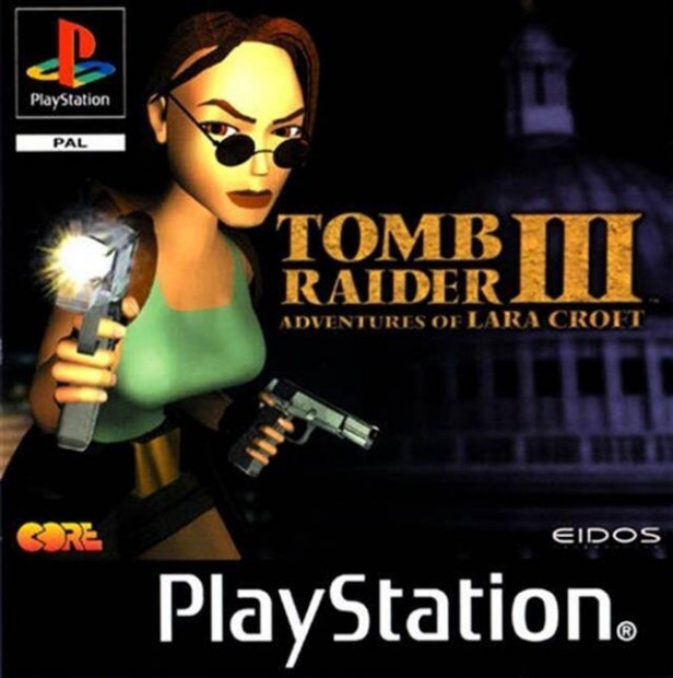 Playstation 4 Tomb Raider III Adventures of Lara Croft, Mint