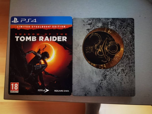 Playstation 4 Tomb Raider Shadow Of The Steelbook 