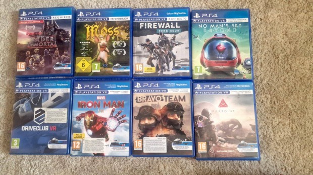 Playstation 4 VR játékok