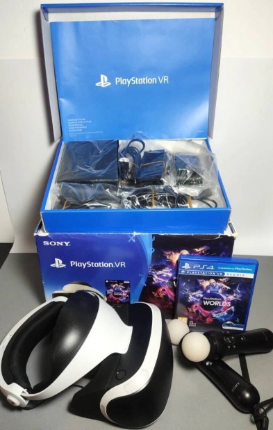Playstation 4 Vr Ps4 Vr 2 Zvr2 Vr szem�veg Komplett csomag