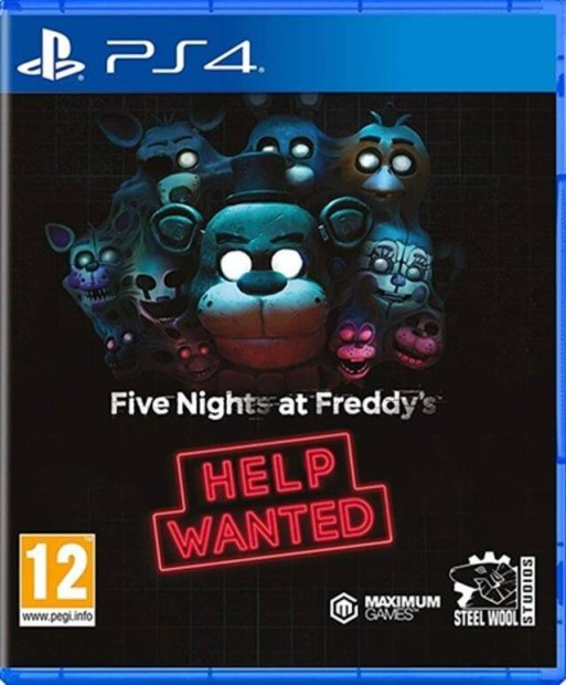 Playstation 4 jtk Five Nights at Freddys Help Wanted