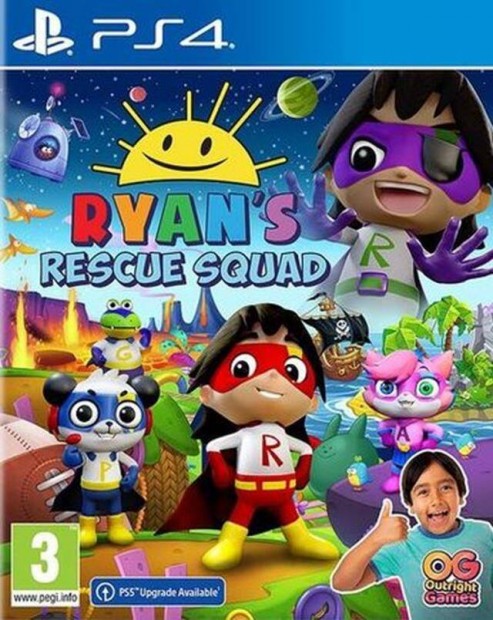 Playstation 4 jtk Ryan's Rescue Squad