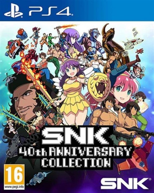 Playstation 4 jtk Snk 40th Anniversary Collection