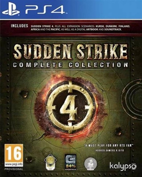 Playstation 4 jtk Sudden Strike 4 The Complete Edition