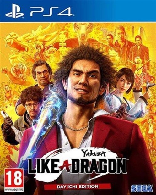 Playstation 4 jtk Yakuza Like a Dragon (No DLC)