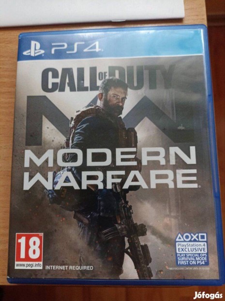 Playstation 4 játék: Call of Duty Modern warfare Ps4 (Miskolc)