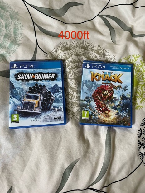 Playstation 4 játekok