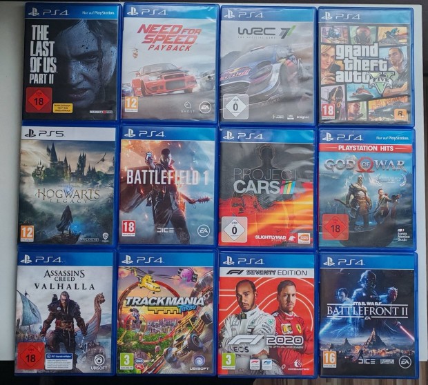 Playstation 4 játékok