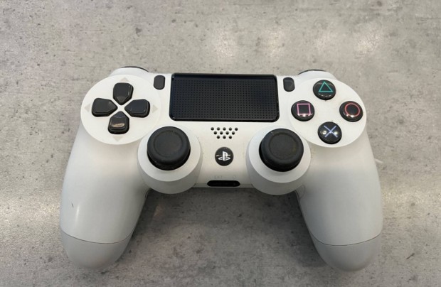 Playstation 4 kontroller Fehér Használt