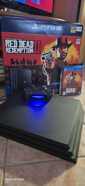 Playstation 4 pro + red dead redemption 2