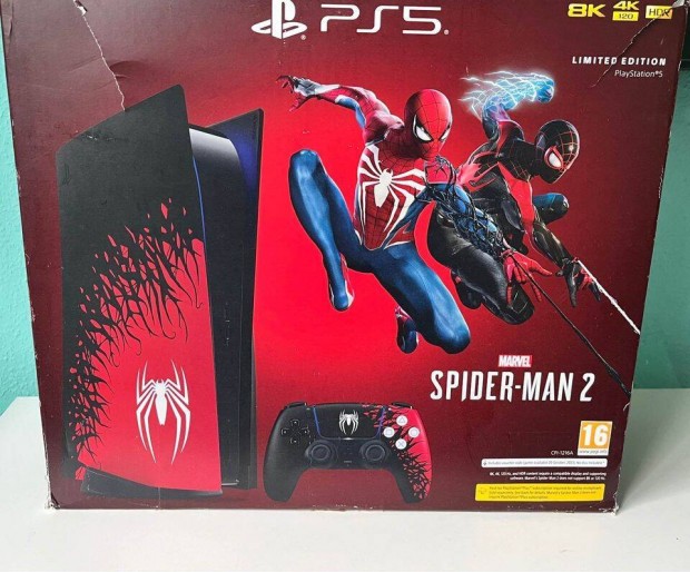 Playstation 5 Marvel Spider-Man 2 Limited Edition Konzolbeszmtssal