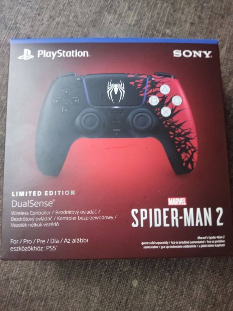 Playstation 5 Marvel Spiderman controller