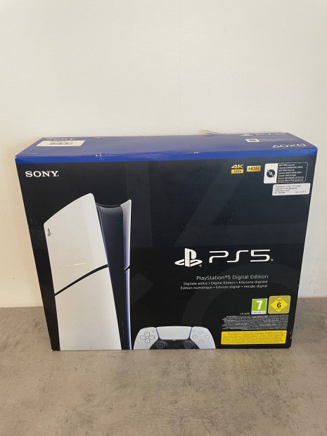 Playstation 5 PS5 Slim Digital konzol 1TB Használt