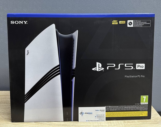 Playstation 5 Pro 2TB konzol Garancilis, Bontatlan