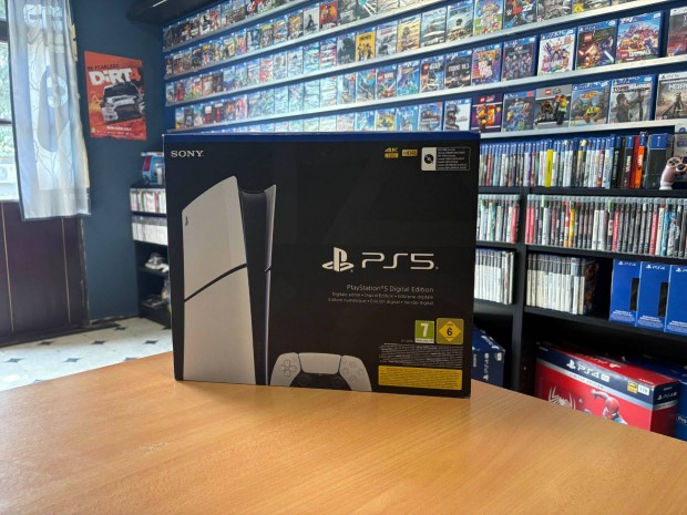 Playstation 5 Slim Digital Edition konzol használt