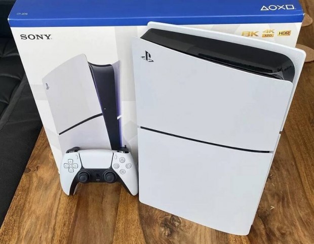 Playstation 5 Slim Lemezes Ps5 Slim Kifogástalan állapotban Kompletten