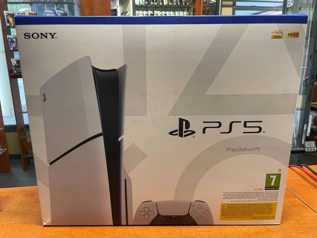 Playstation 5 Slim lemezes Sony garancival!