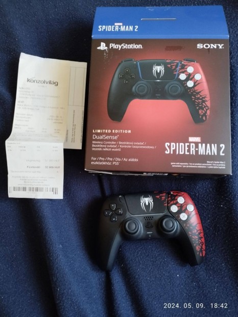 Playstation 5 Spider-Man 2 Kontroller garancival elad