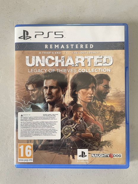 Playstation 5 Uncharted Legacy of Thieves Collection PS5