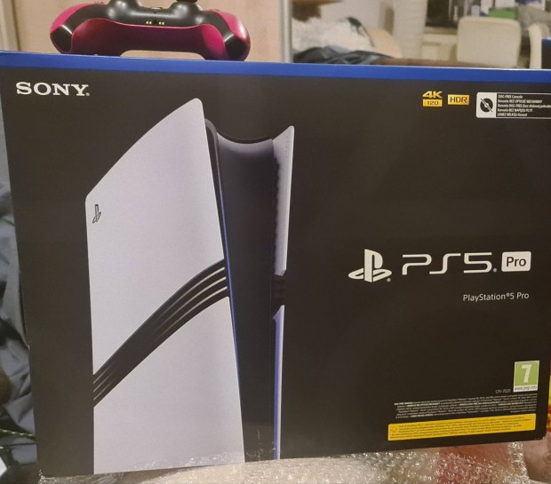 Playstation 5 pro / Ps5 2 tb nyugatinl bontatlanul - beszmitok