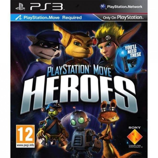 Playstation Move Heroes PS3 jtk