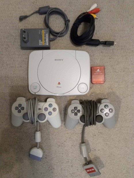 Playstation One (Slim) jtkkonzol jtkokkal