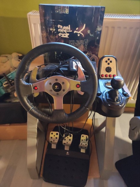 Playstation PS3 + Logitech G25 Racing Wheel kormny elad!