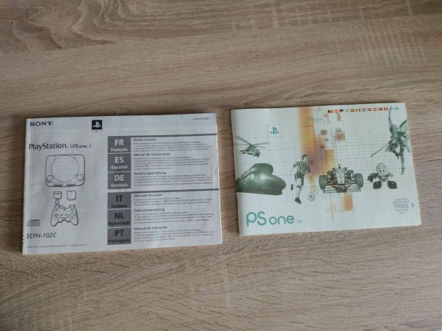 Playstation PS one manual leírás kiskönyv