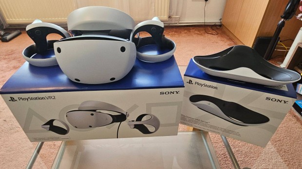 Playstation VR2 (Psvr2) + ajándék Controller töltővel, akár PC-n is!