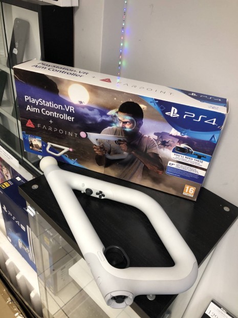 Playstation VR Aim Controller, Újszerű, Dobozos, Garancia