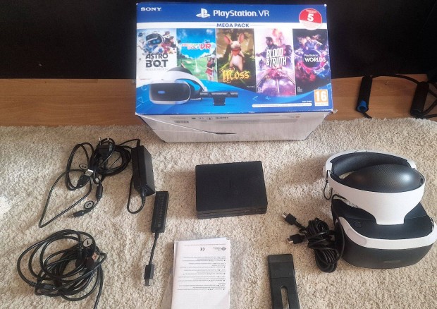 Playstation VR Mega Pack (PS VR + kamera + PS5 adapter) elad