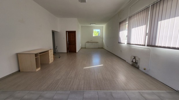 Plaza k�zeli  f�ldszinti  54  nm-es ingatlan kiad�, lak�s, vagy