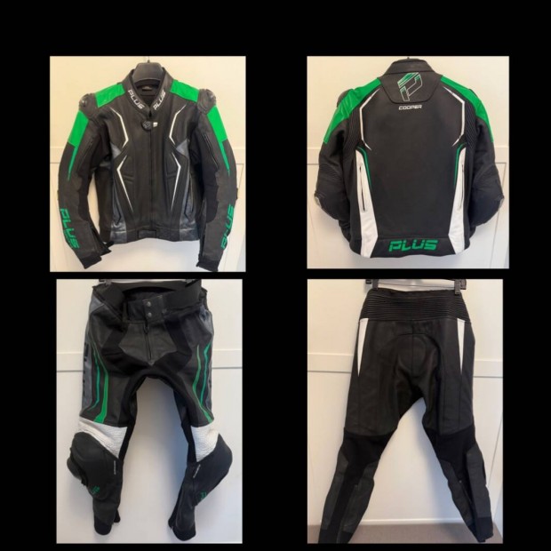 Plus Racing két részes motoros bőrruha