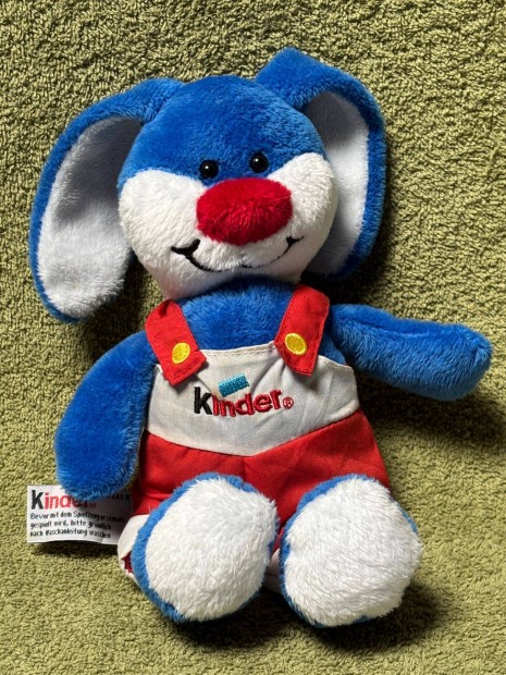 Plüss Kinder nyúl figura, játék