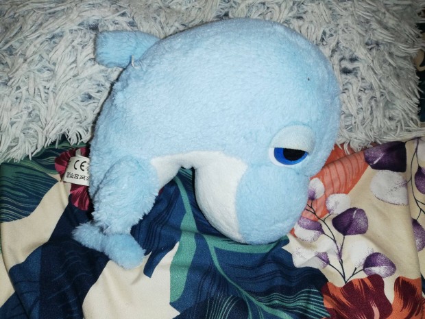 Plüss delfin, 20-22 cm