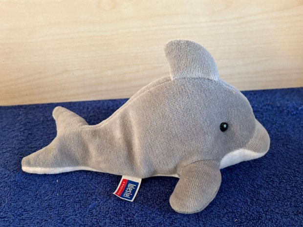 Plüss delfin figura, játék