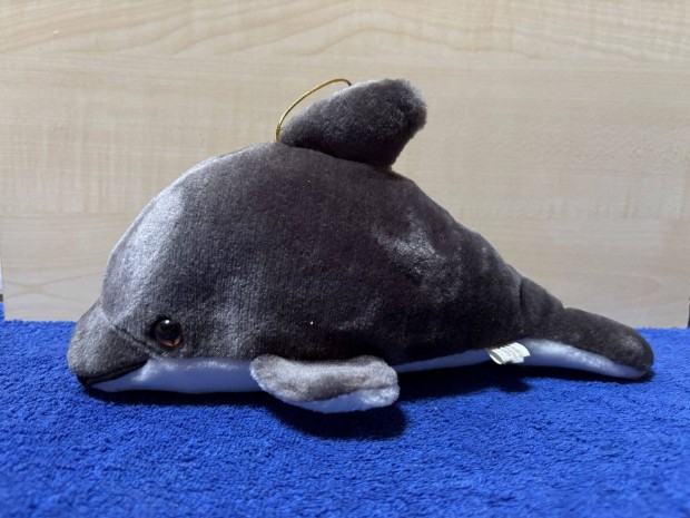 Plüss delfin figura, játék