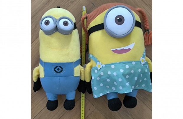 Plüss minyon minion 2db nagyméretű