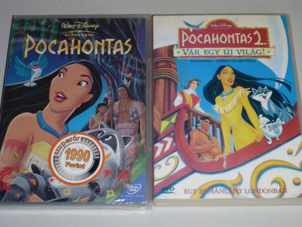 Pocahontas / Pocahontas 2. - Vr egy j vilg DVD film