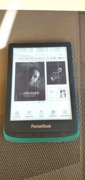 Pocketbook PB627 Touch Lux 4 E-Book olvas Srlt