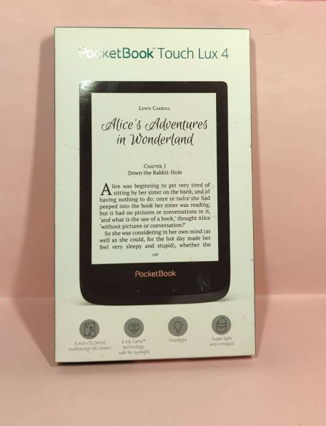 Pocketbook Touch Lux 4 E-book olvas fekete j Killtott darab elad!