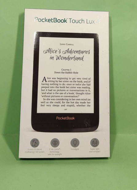 Pocketbook Touch Lux 4 E-book olvas fekete j Killtott darab elad!