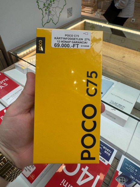 Poco C75 Dual Sim 128 GB, 12 h garancia