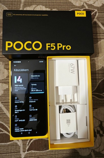 Poco F5 Pro Elad !