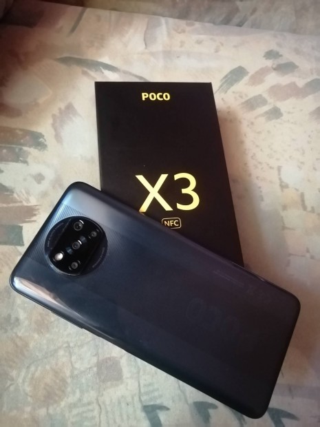Poco X3 NFC(6.67"col/6+2gb ram/128gb rom/elad vagy cserlhet 
