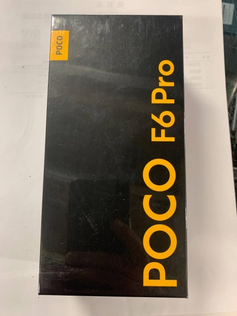 Poco f6 pro fekete