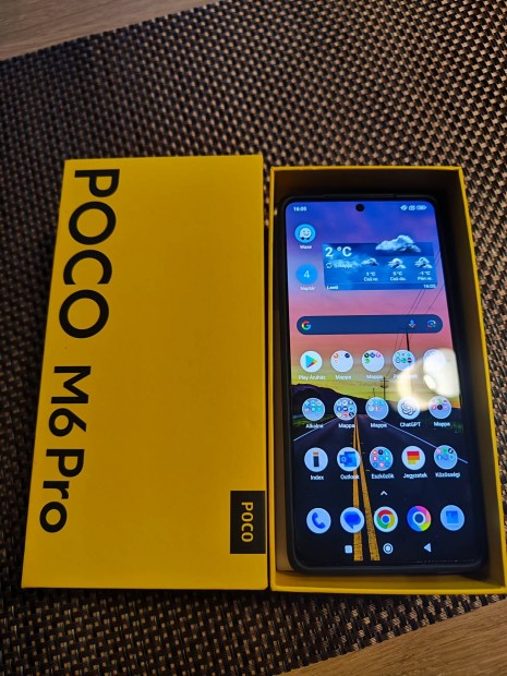 Poco m6 pro fekete